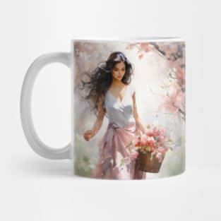 Petals and poise Mug